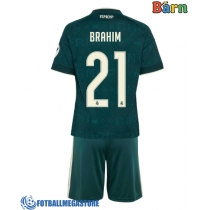 Fotballdrakt Barn Real Madrid Brahim Diaz #21 Bortedraktsett 2026-27 Kortermet (+ Korte bukser)